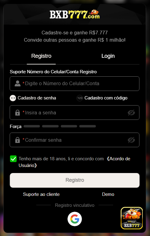 Recompensas VIP bxb777.com